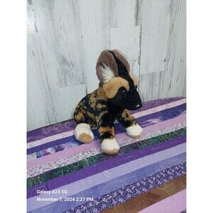 Wild Republic African Wild Dog Hyena Plush Stuffed Animal Toy 9"